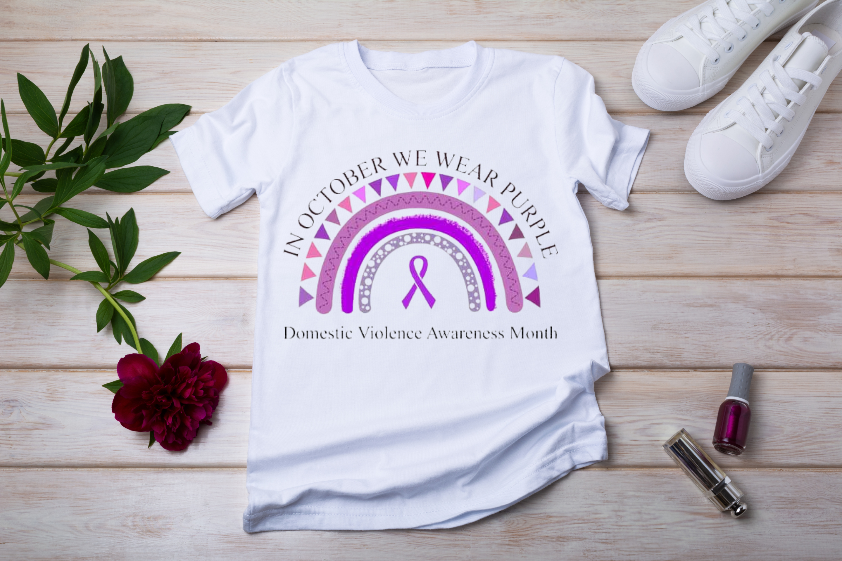 Domestic Violence Awarness Tee 1