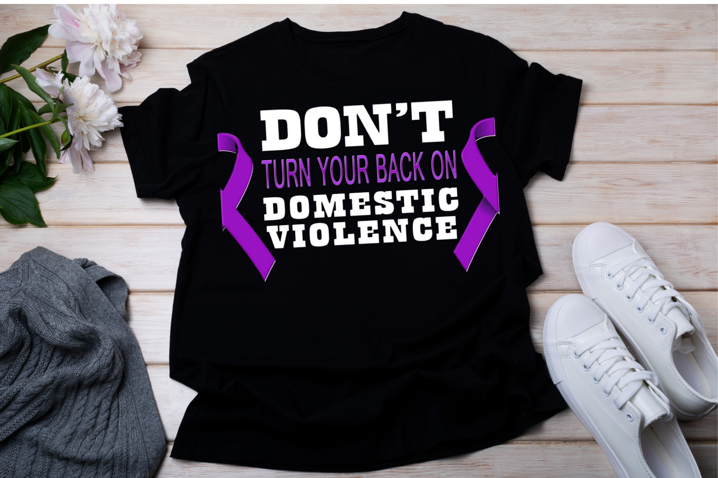 Domestic Violence Awarness Tee 7