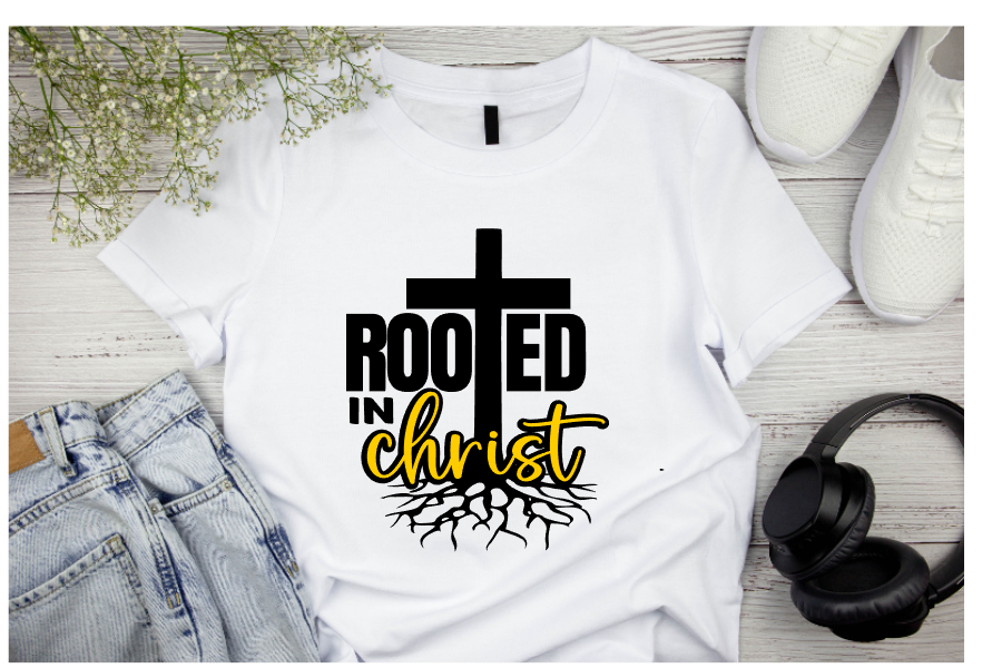 Rooted in Christ tee