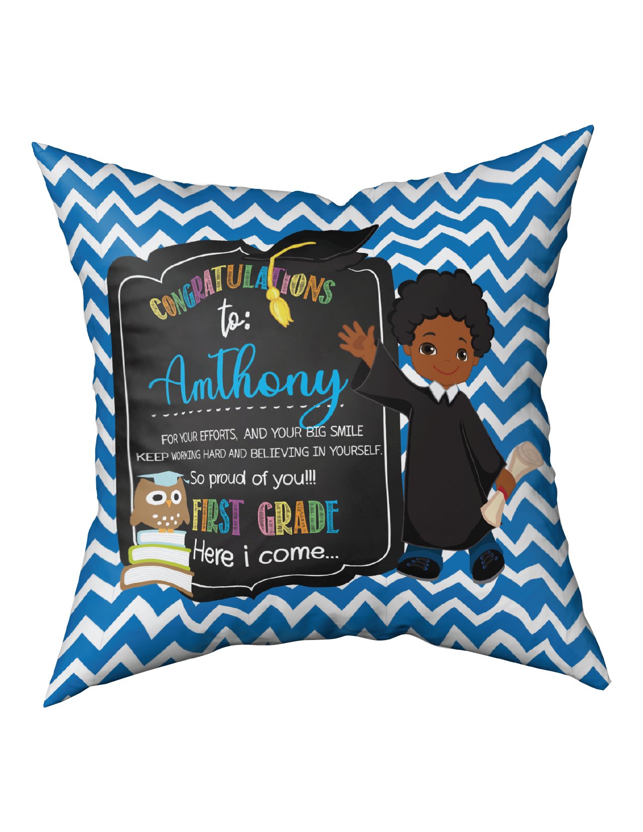 Male Learning Pillow