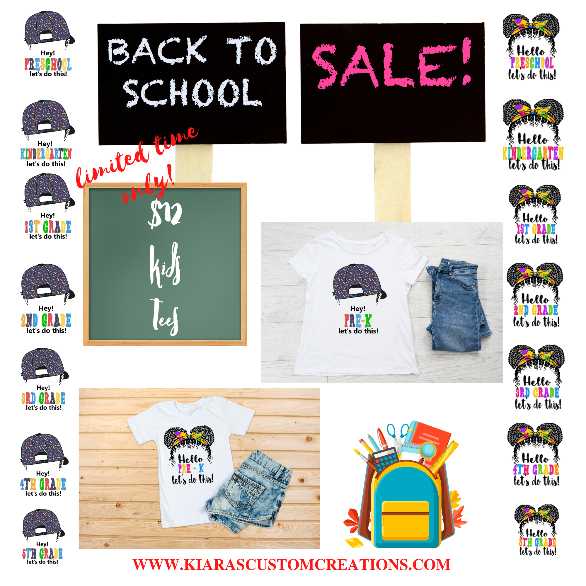Back to School “let’s do this” tees